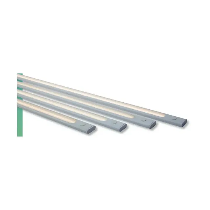 Cabinet under-cabinet light strips in white
